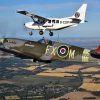 flight with a spitfire
