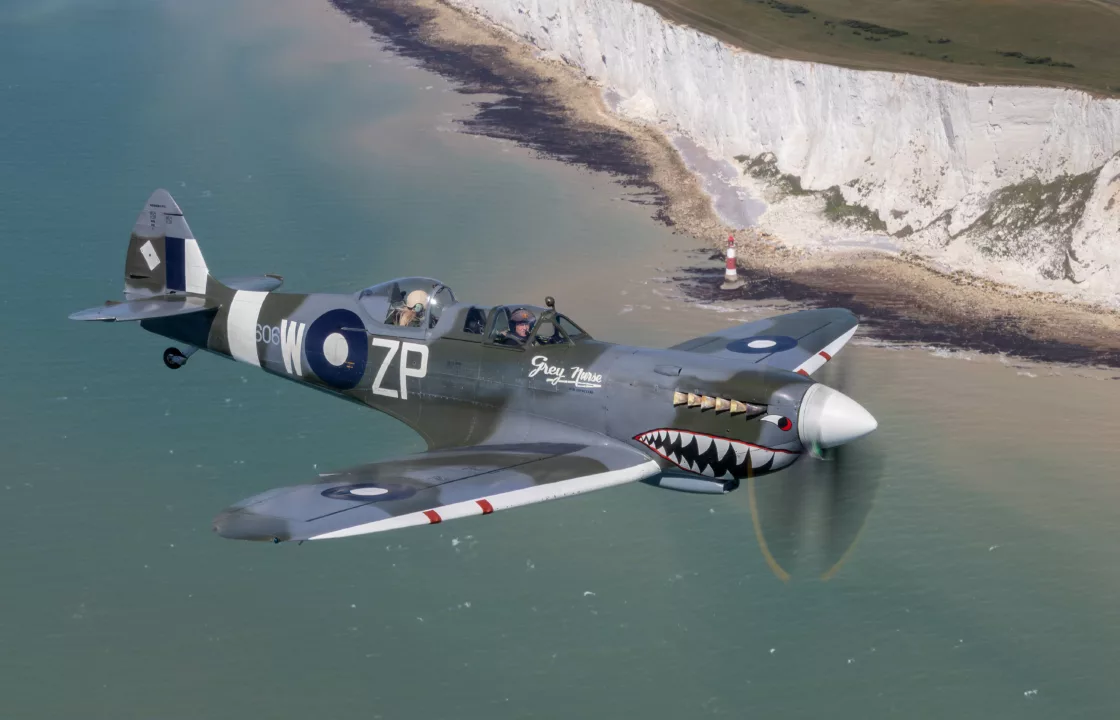 Flight in a Spitfire